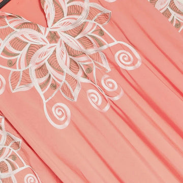 عباية كم طويل استقبال حريمي الوان متعددة من عبايتي